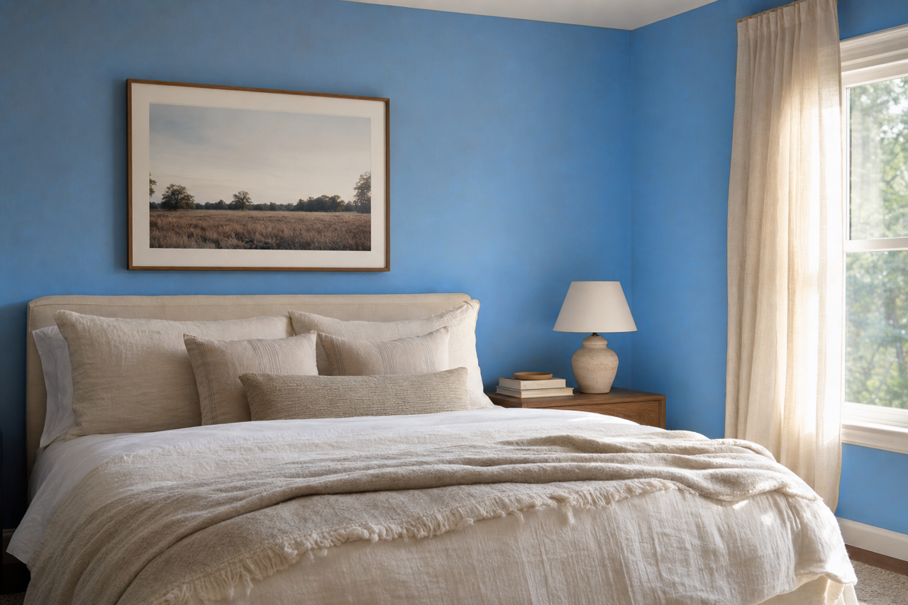 Star Gazer by Valspar on interiors