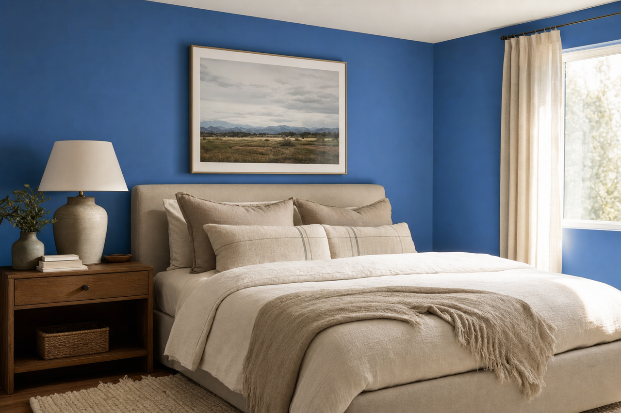 Deep Space by Valspar on interiors