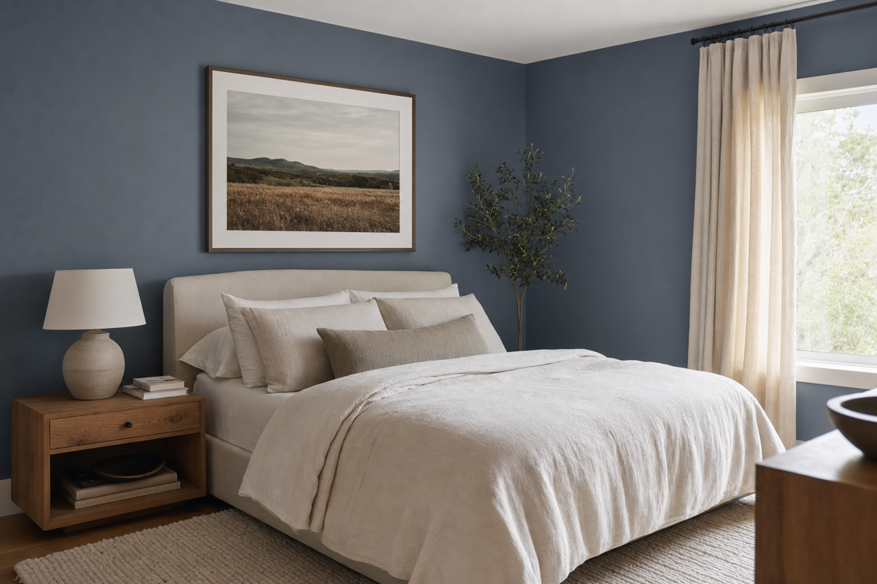 Hampton Surf by Valspar on interiors