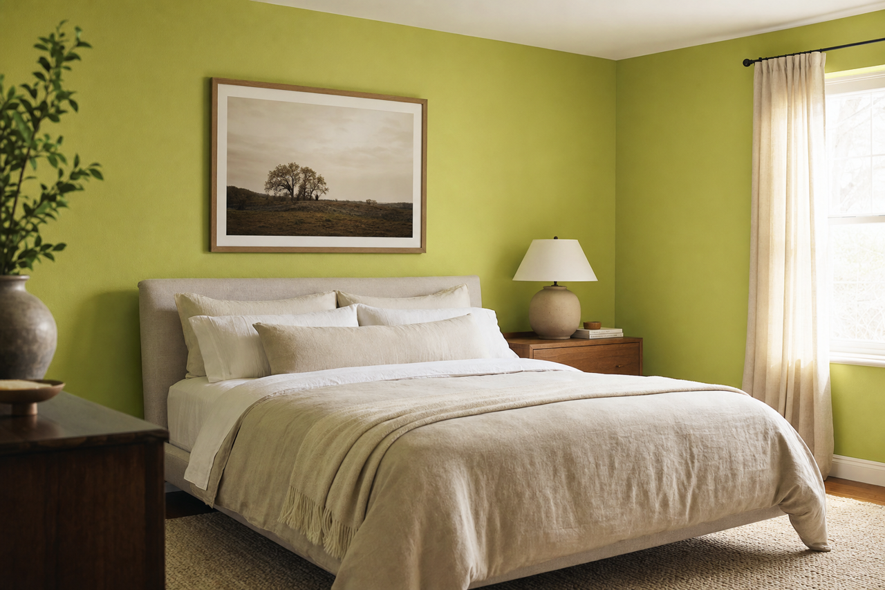Perennial by Benjamin Moore on interiors