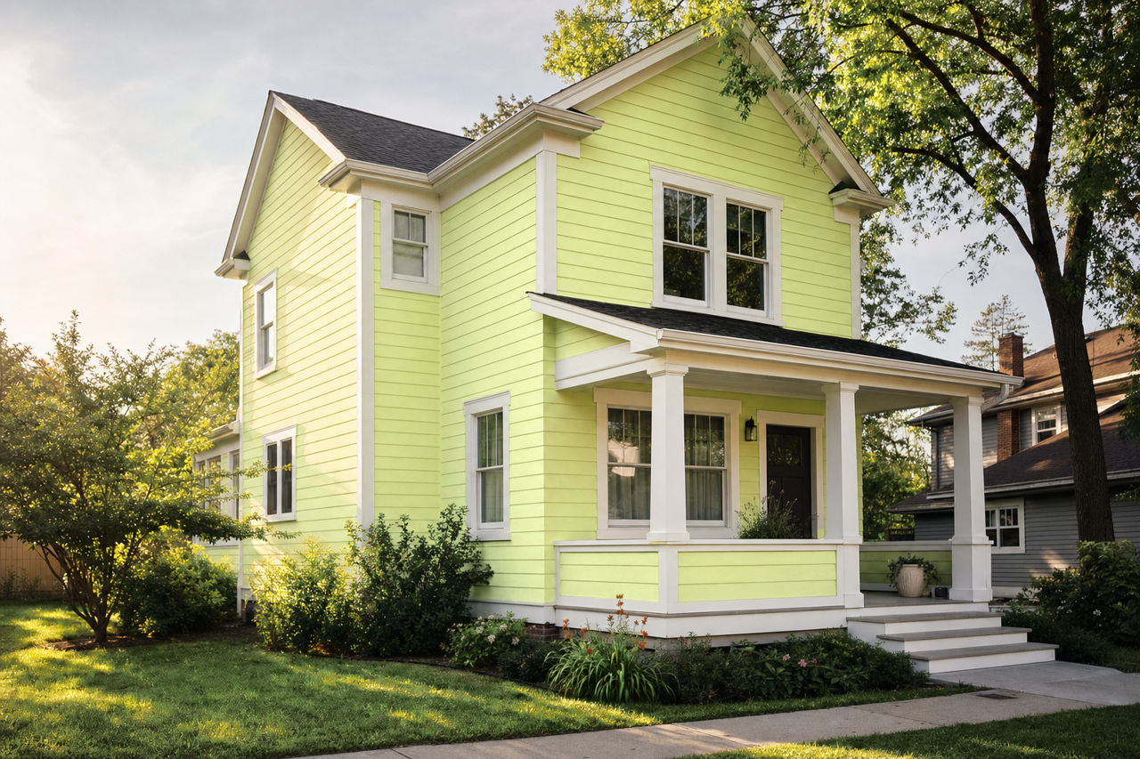 Tasty by Benjamin Moore on exterior