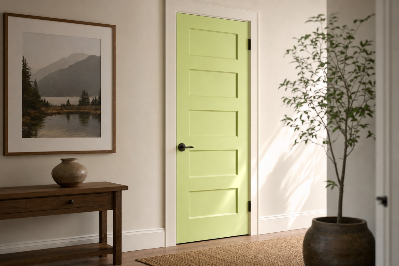 Tasty by Benjamin Moore on interior-doors