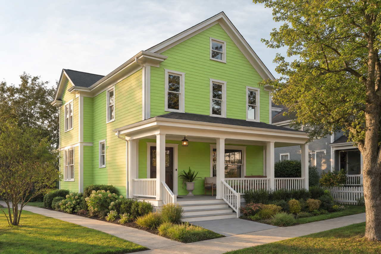Malachy by Benjamin Moore on exterior