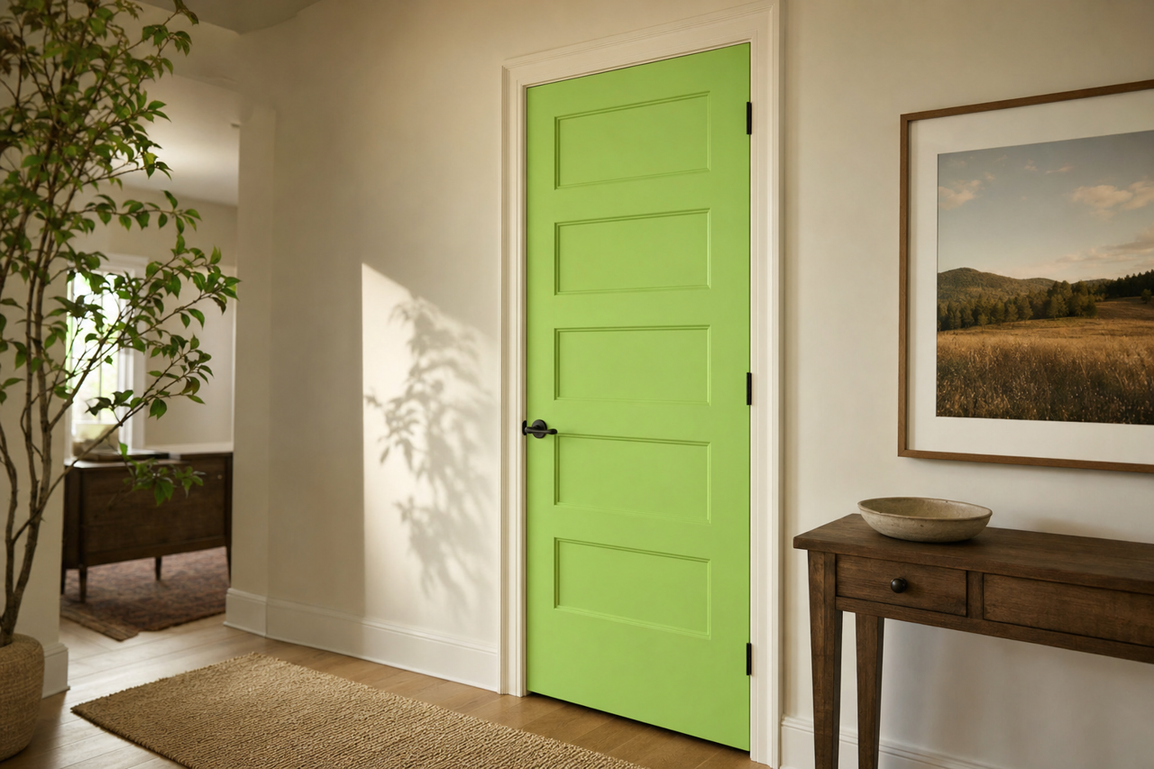 Malachy by Benjamin Moore on interior-doors