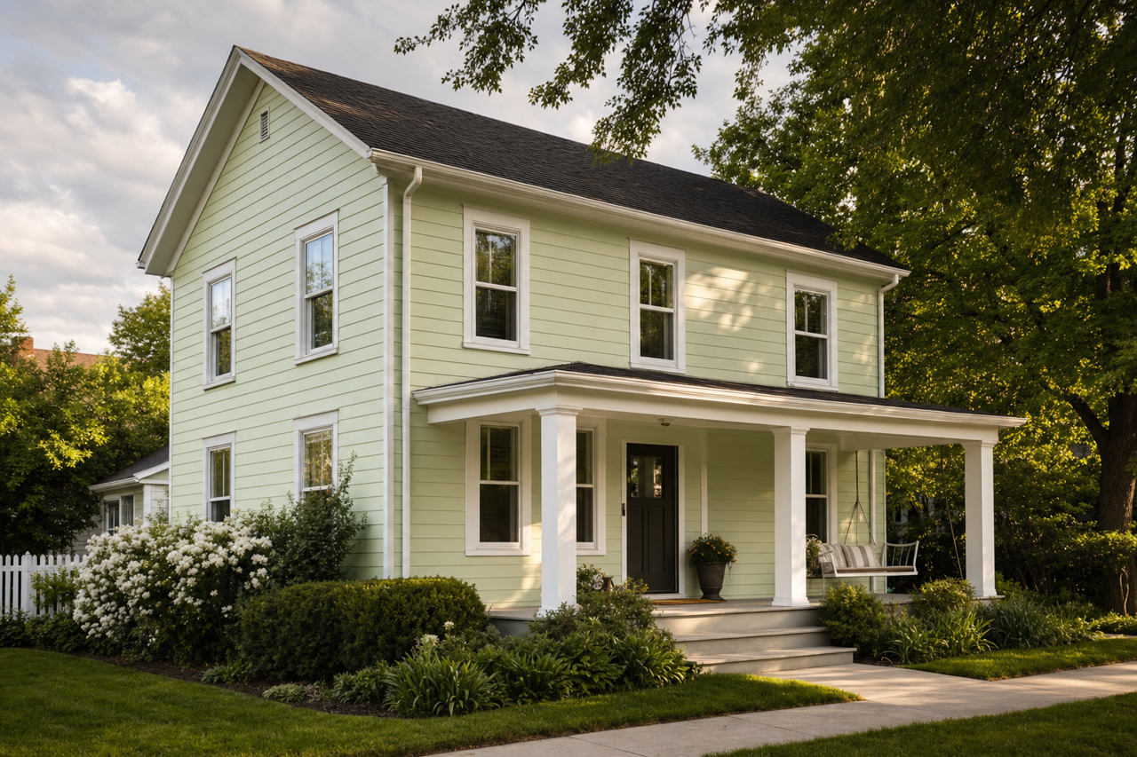 Green Cove Springs by Benjamin Moore on exterior