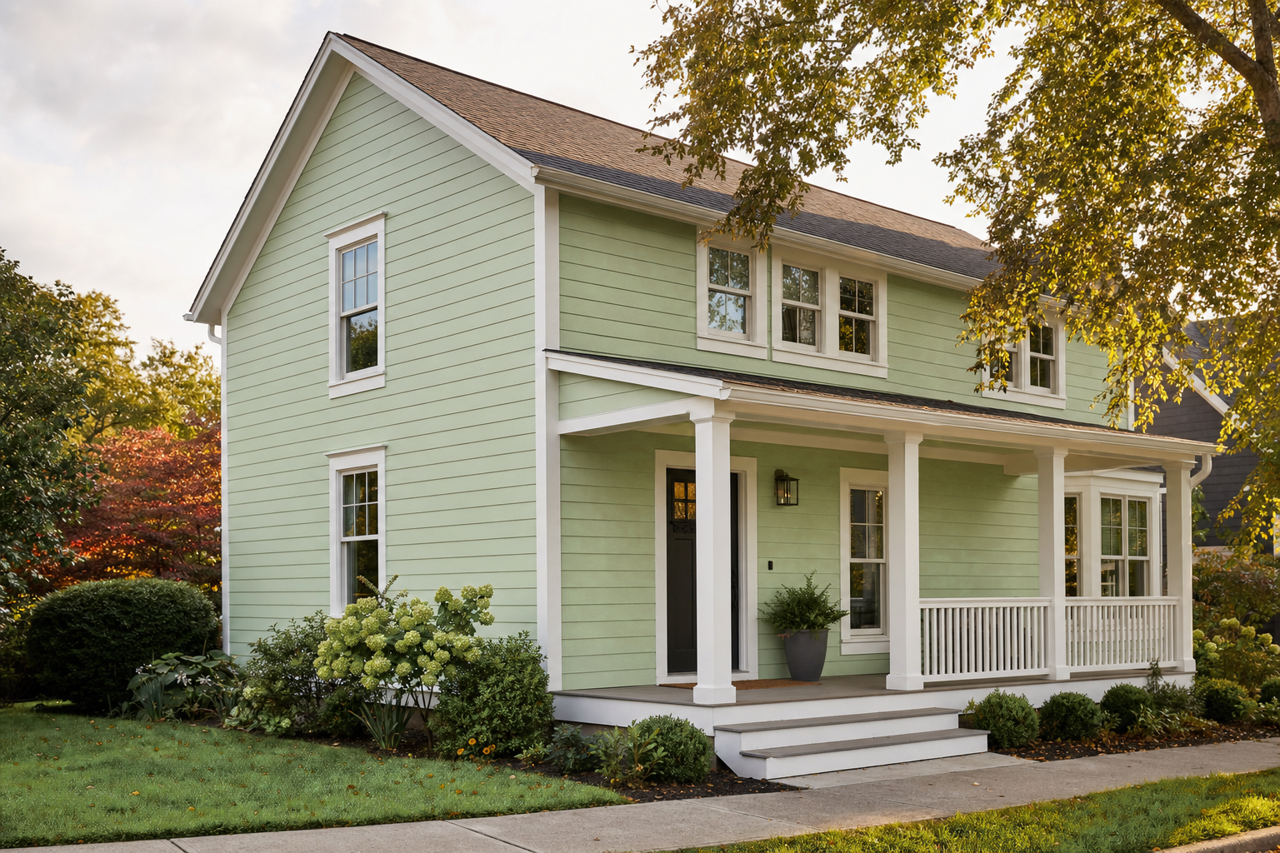 Scenic by Benjamin Moore on exterior