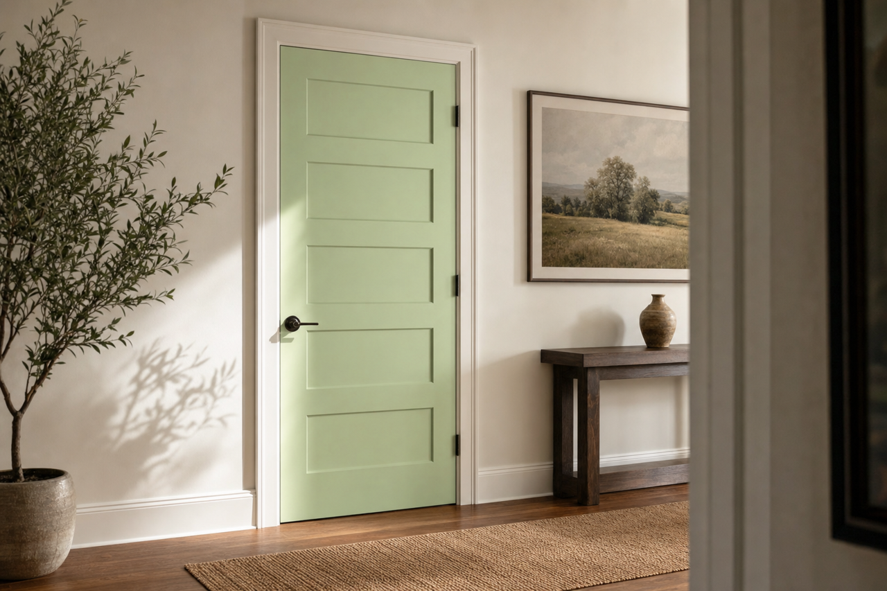 Scenic by Benjamin Moore on interior-doors