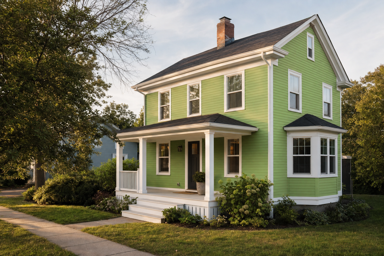 Napa Vineyards by Benjamin Moore on exterior