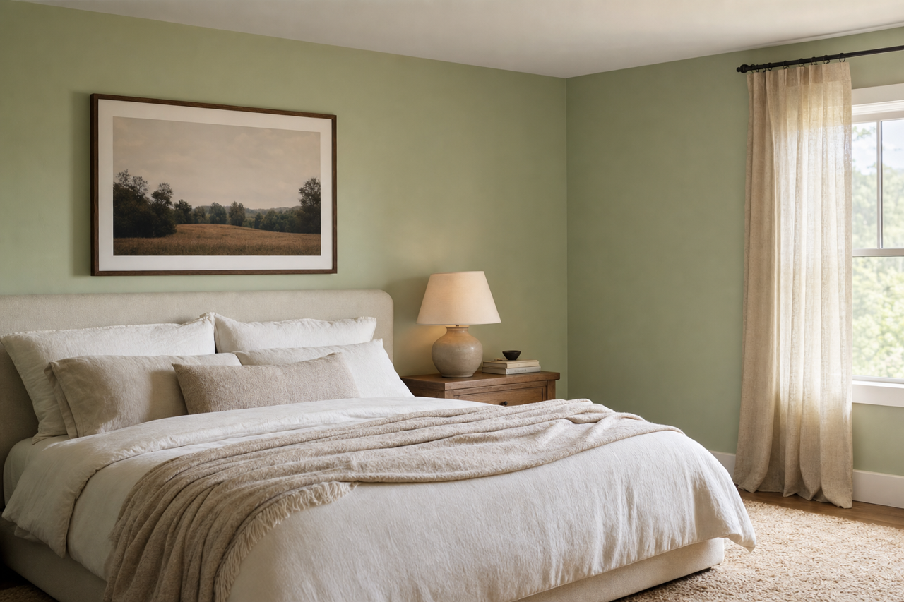 Palisades Park by Benjamin Moore on interiors