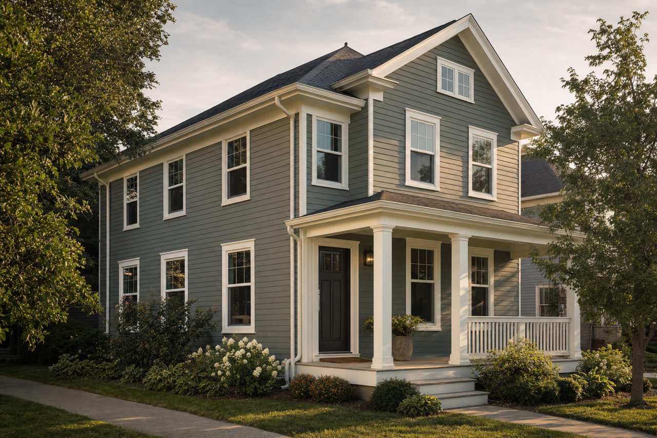 Holiday by Benjamin Moore on exterior