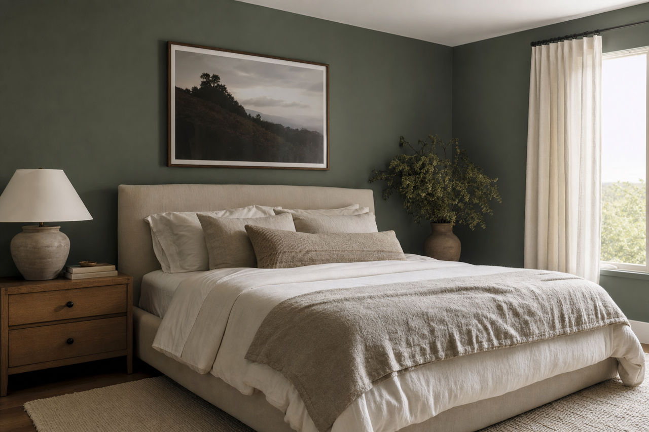 Holiday by Benjamin Moore on interiors