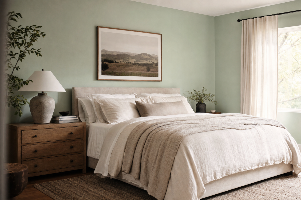 Nob by Benjamin Moore on interiors