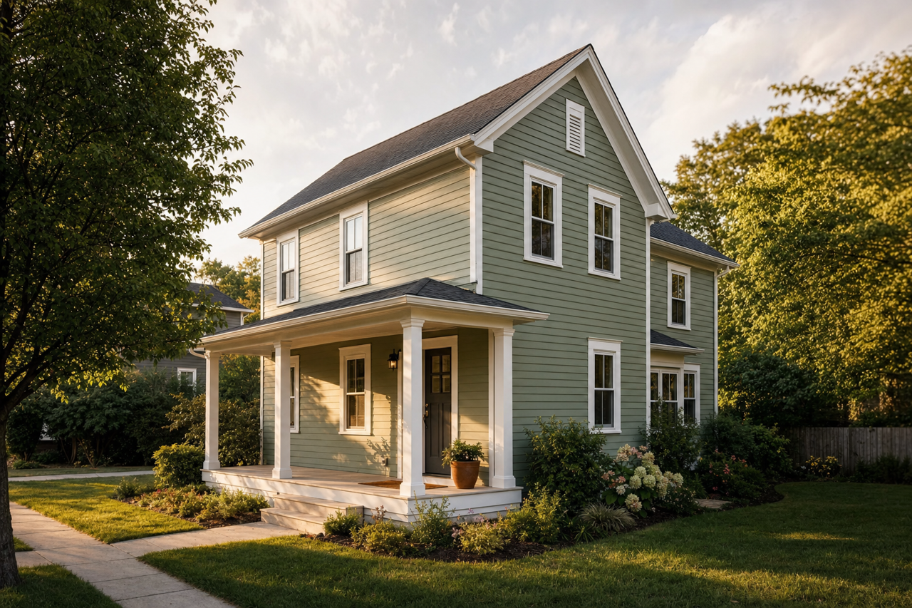 Adirondack by Benjamin Moore on exterior