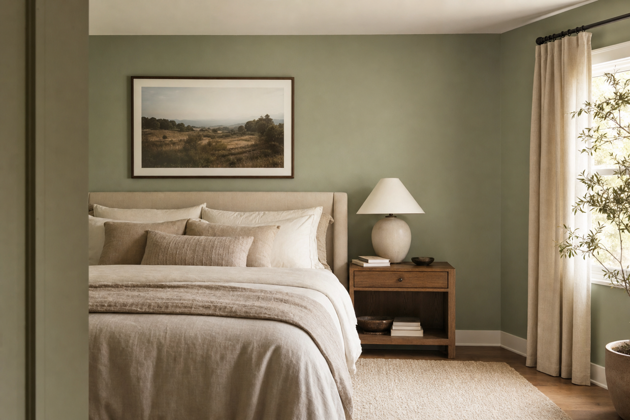 Adirondack by Benjamin Moore on interiors