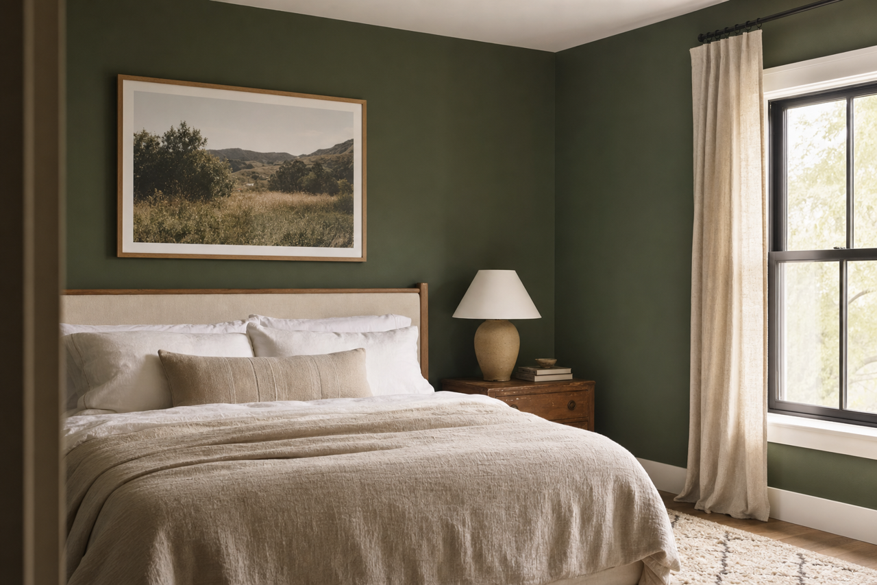 Sweet by Benjamin Moore on interiors