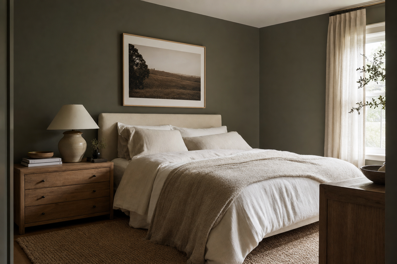Vintage Vogue by Benjamin Moore on interiors