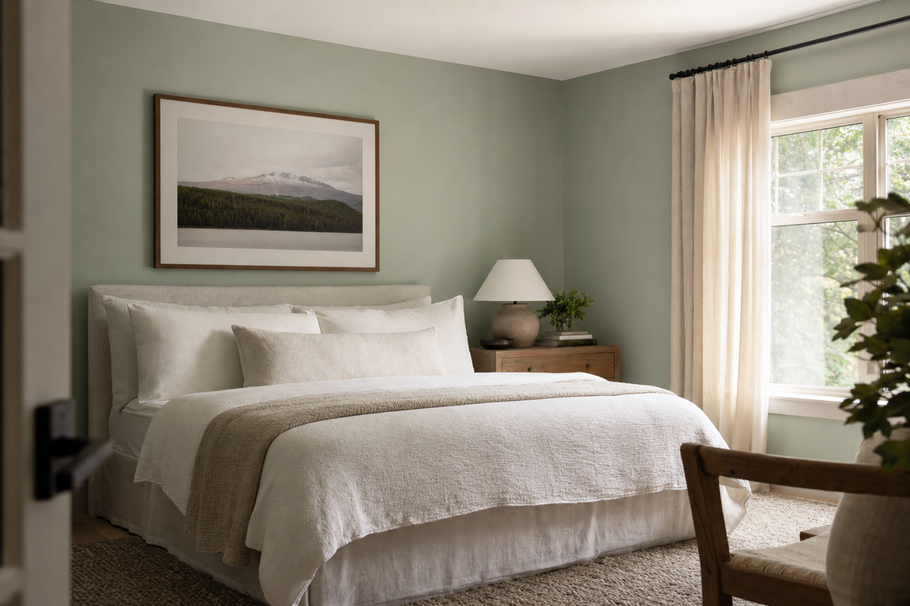Garden Path by Benjamin Moore on interiors