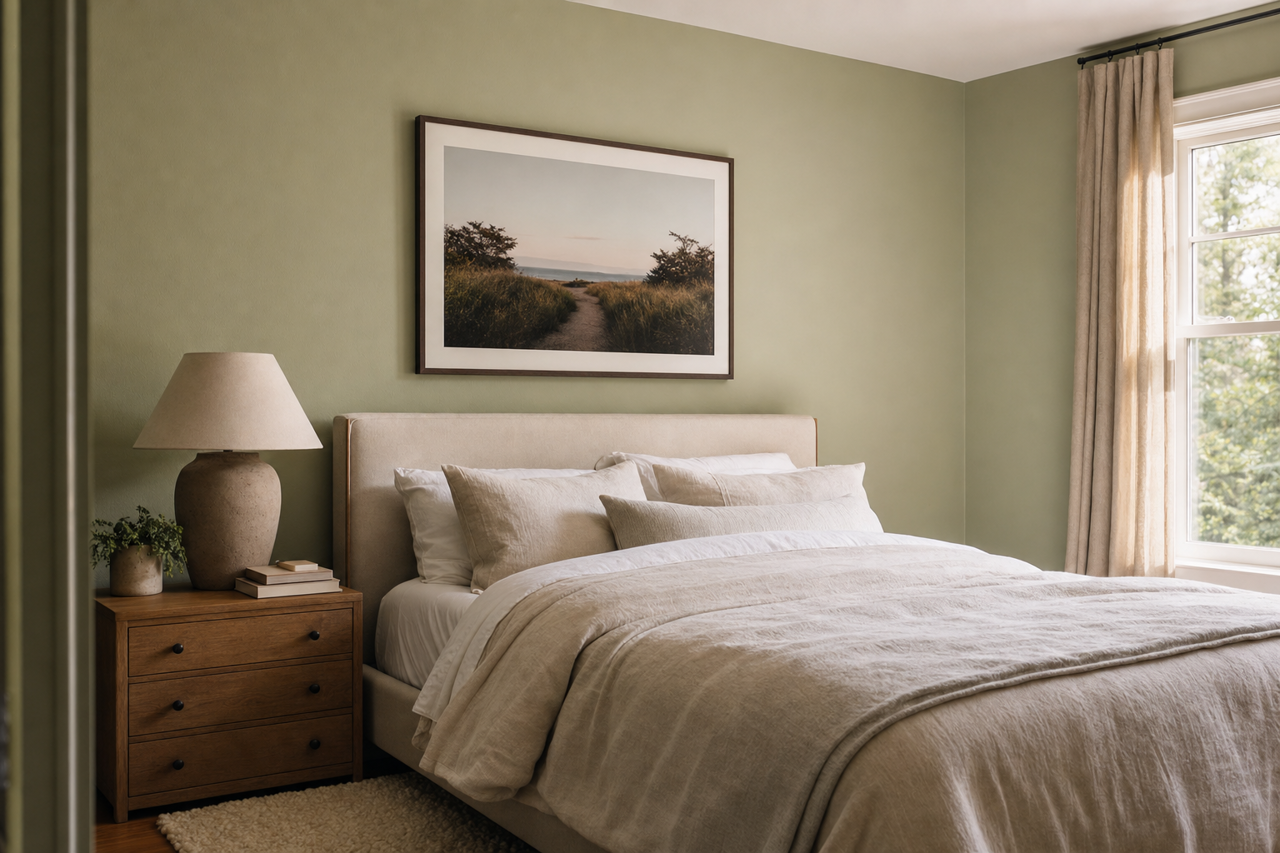 Weekend by Benjamin Moore on interiors