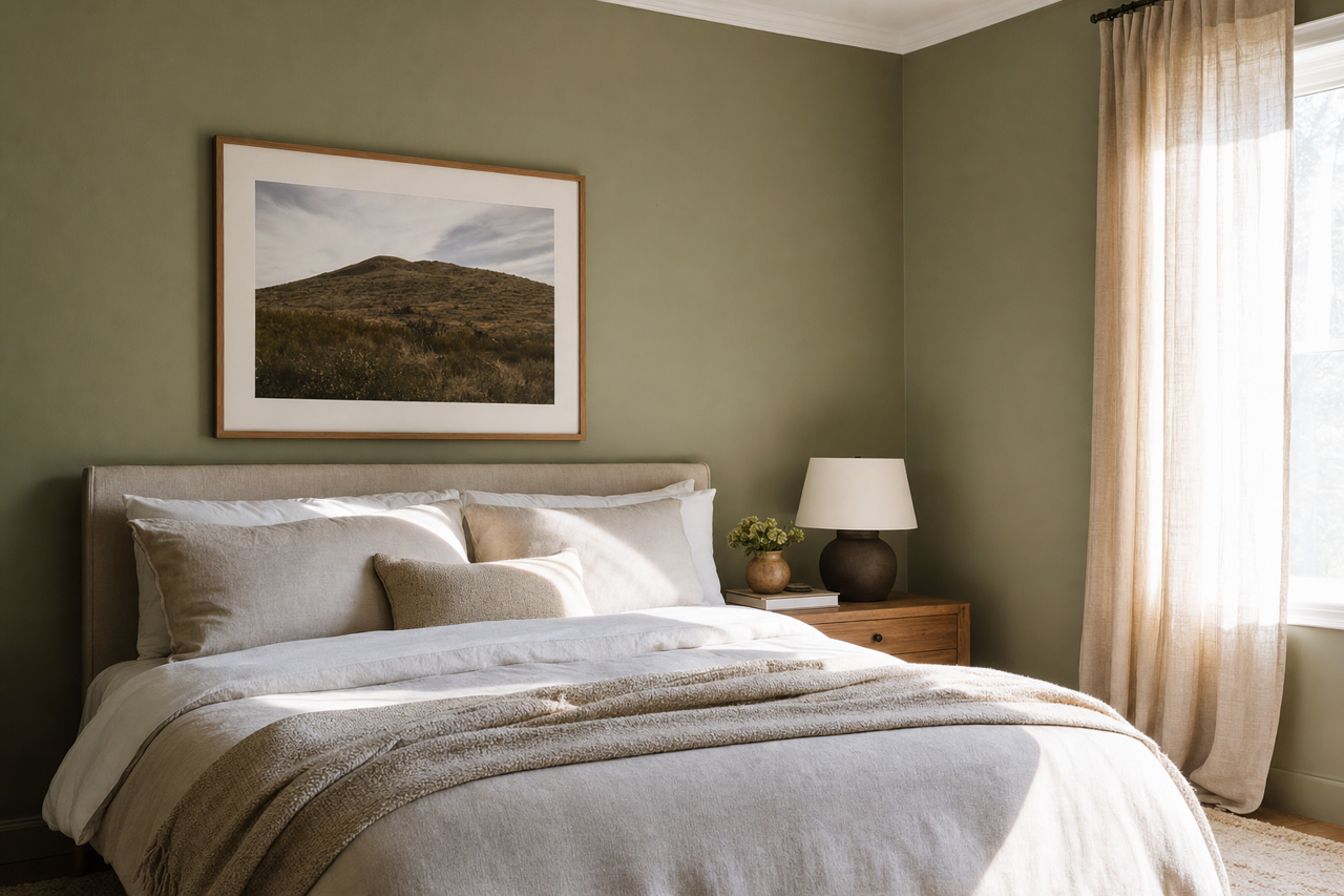 Galápagos by Benjamin Moore on interiors