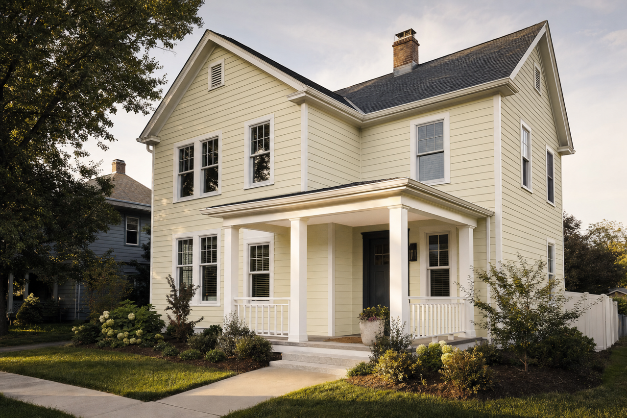 Stolen Moments by Benjamin Moore on exterior