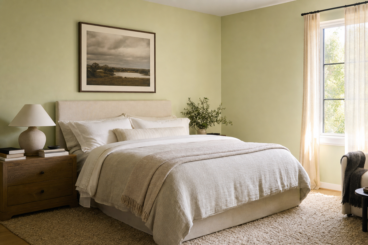 Sweet by Benjamin Moore on interiors
