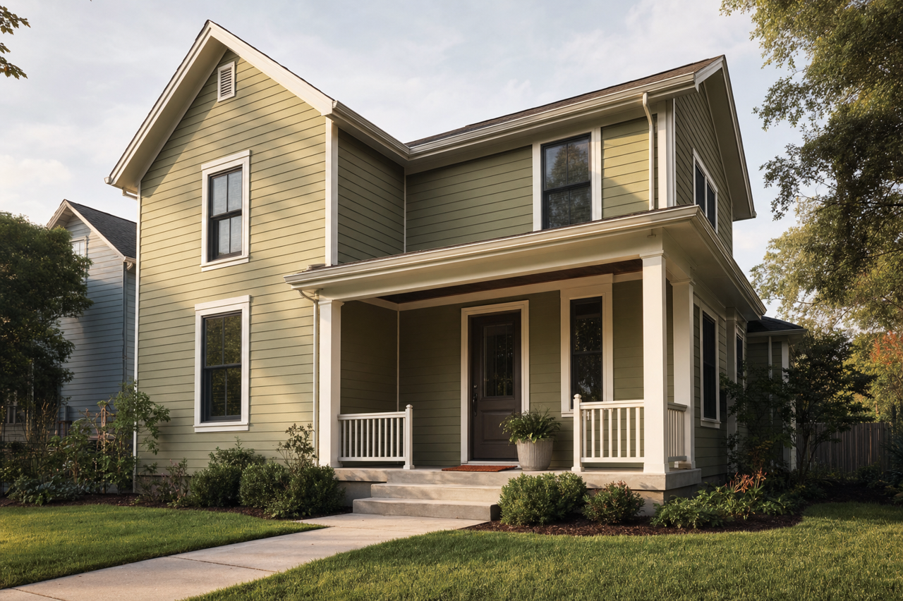 Home by Benjamin Moore on exterior