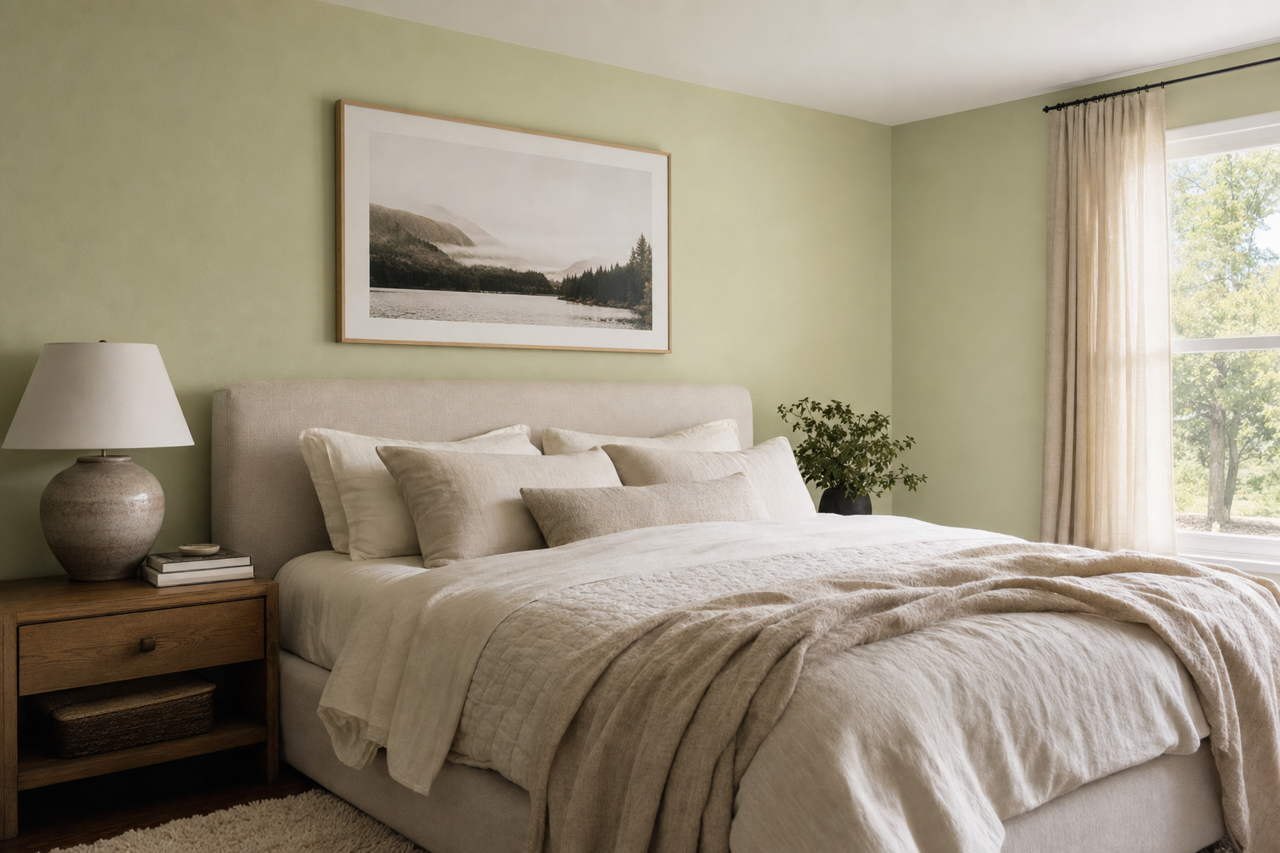 Spring by Benjamin Moore on interiors