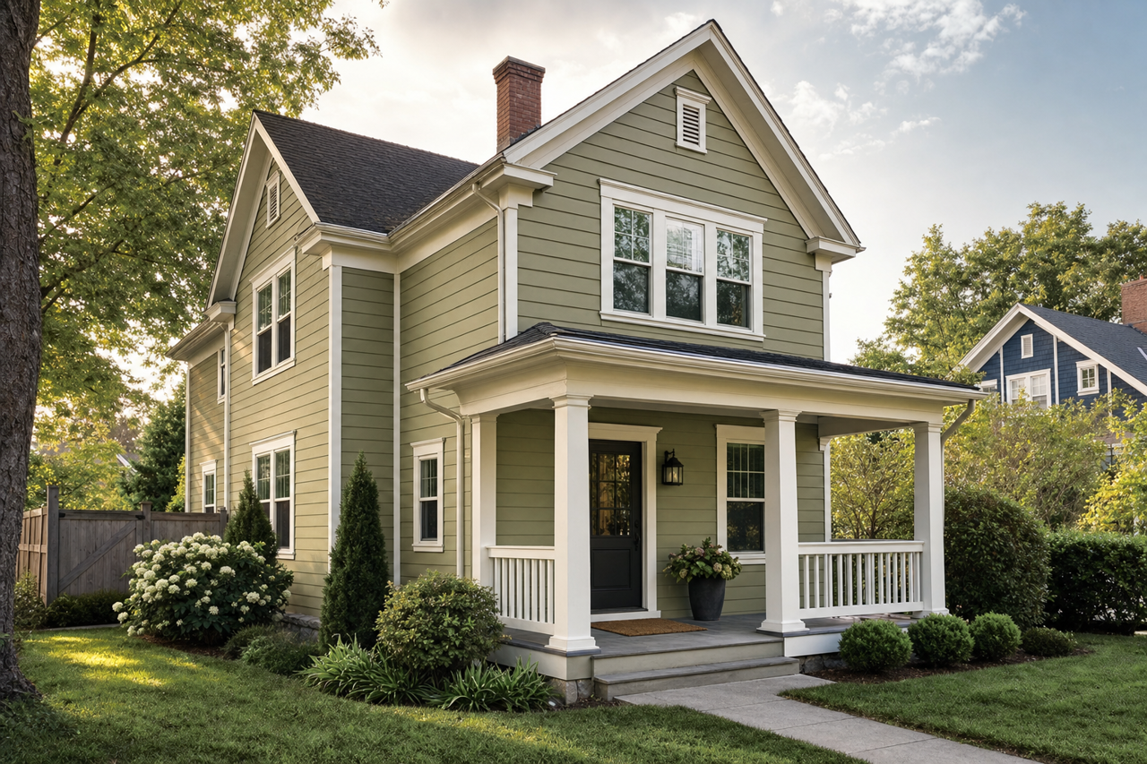 Mountain by Benjamin Moore on exterior