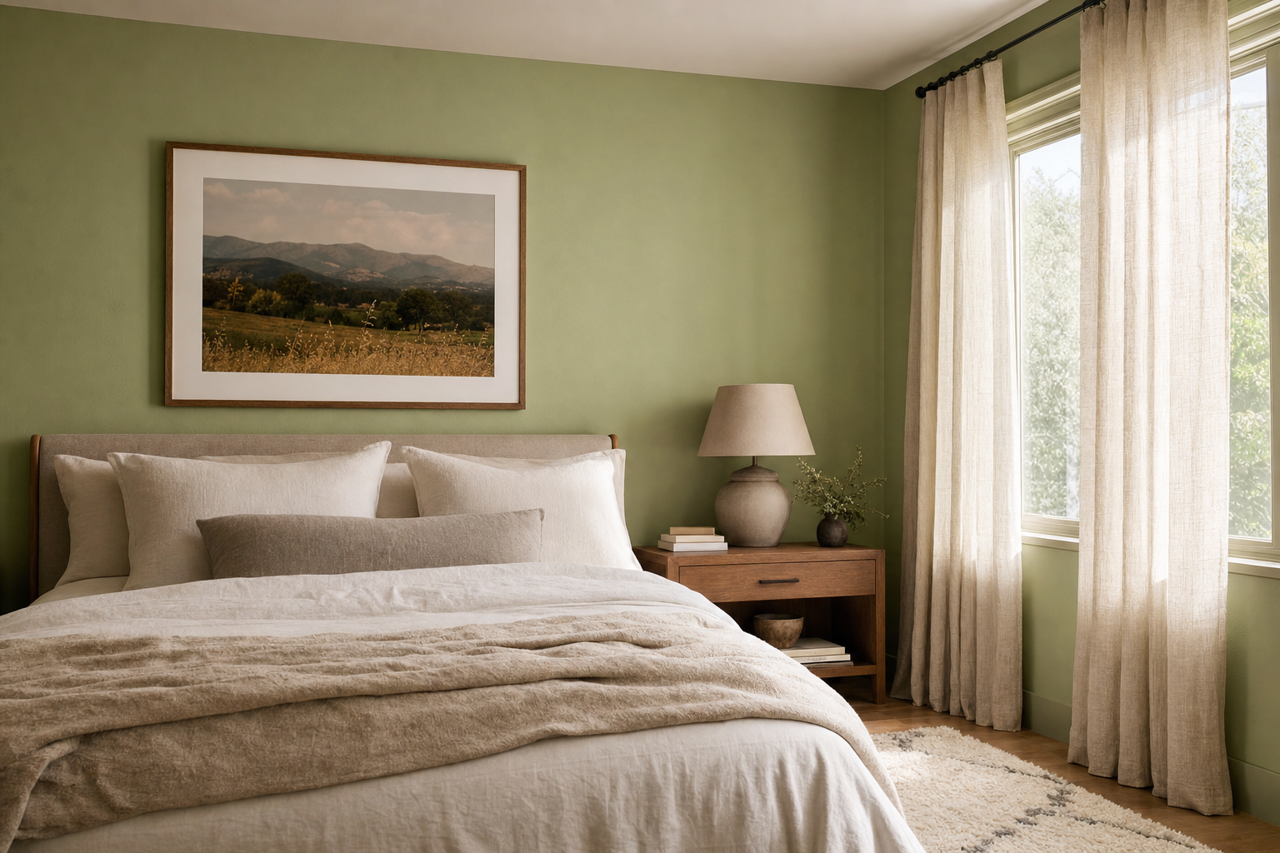 Mountain by Benjamin Moore on interiors