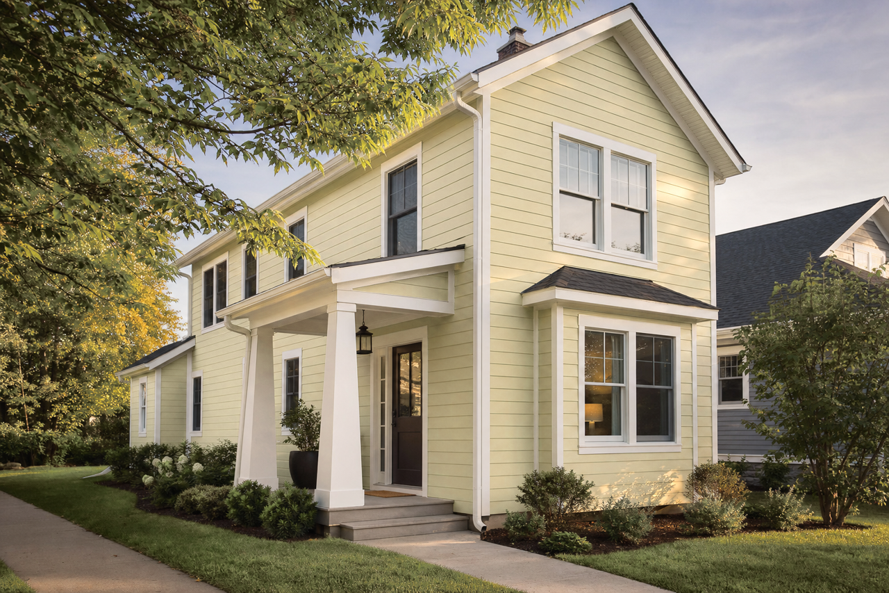 Lewiville by Benjamin Moore on exterior