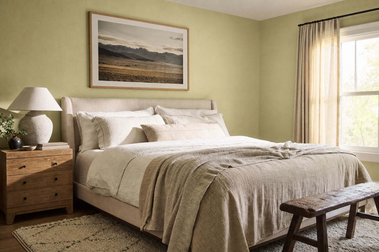 Lewiville by Benjamin Moore on interiors