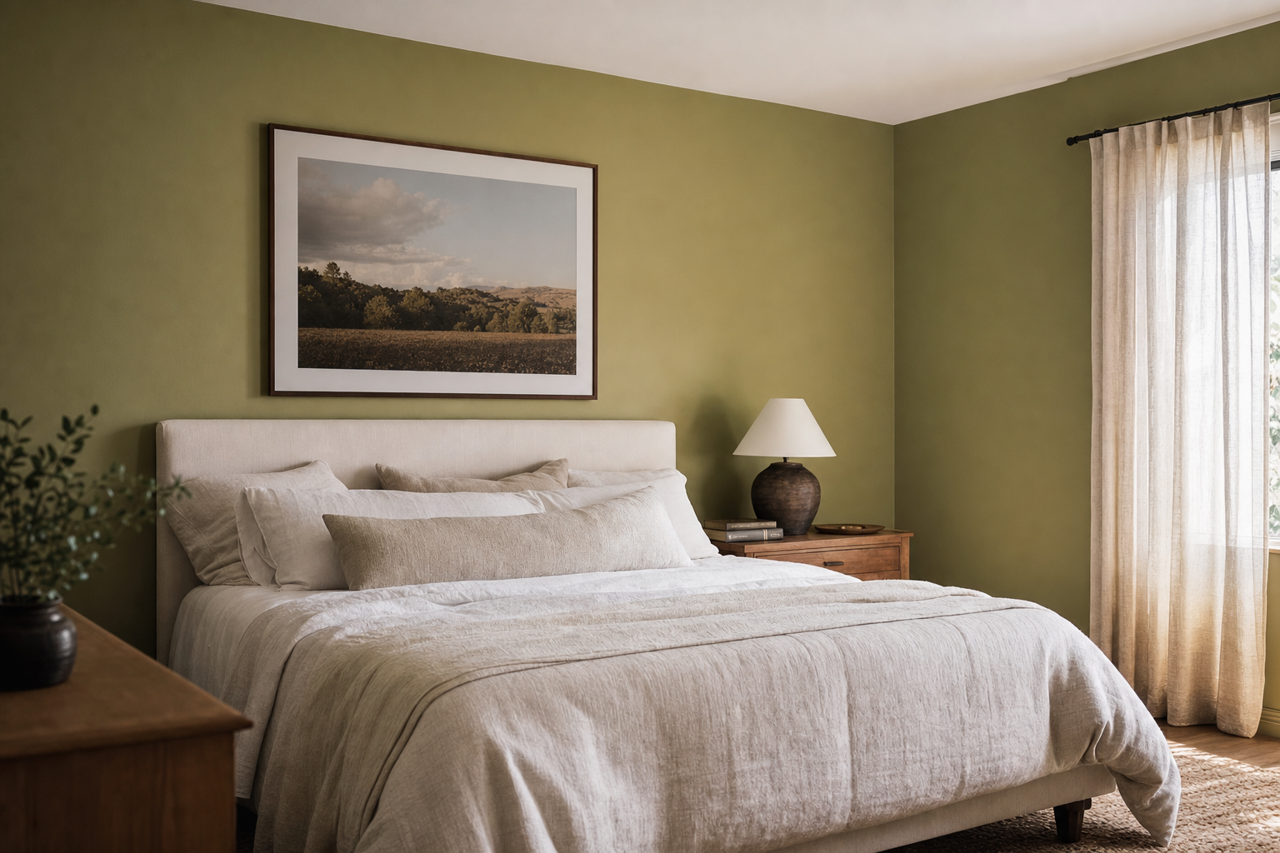 Shady by Benjamin Moore on interiors