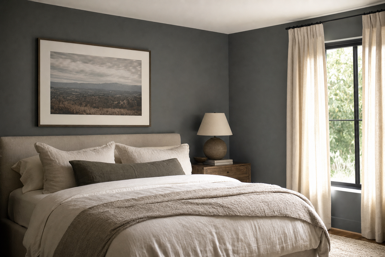 Slate Court by Valspar on interiors