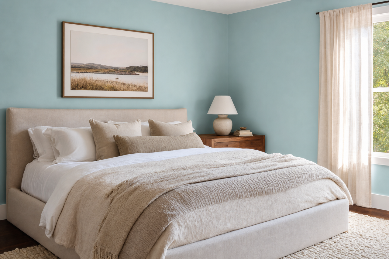 High Noon by Valspar on interiors