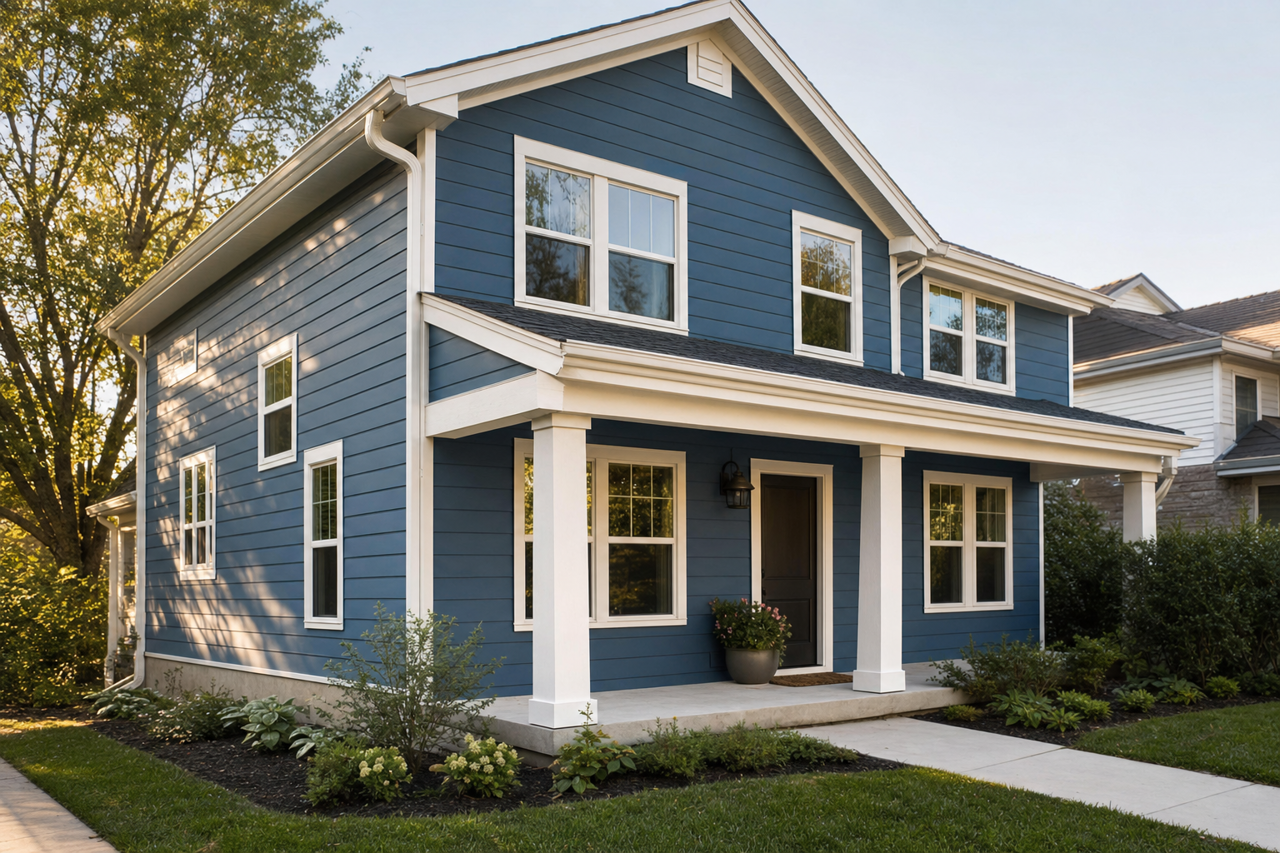Deep Sea Diving by Valspar on exterior