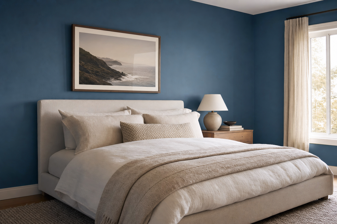 Deep Sea Diving by Valspar on interiors