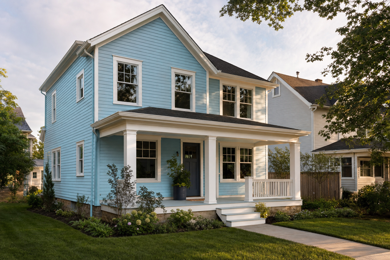 Skyward by Valspar on exterior