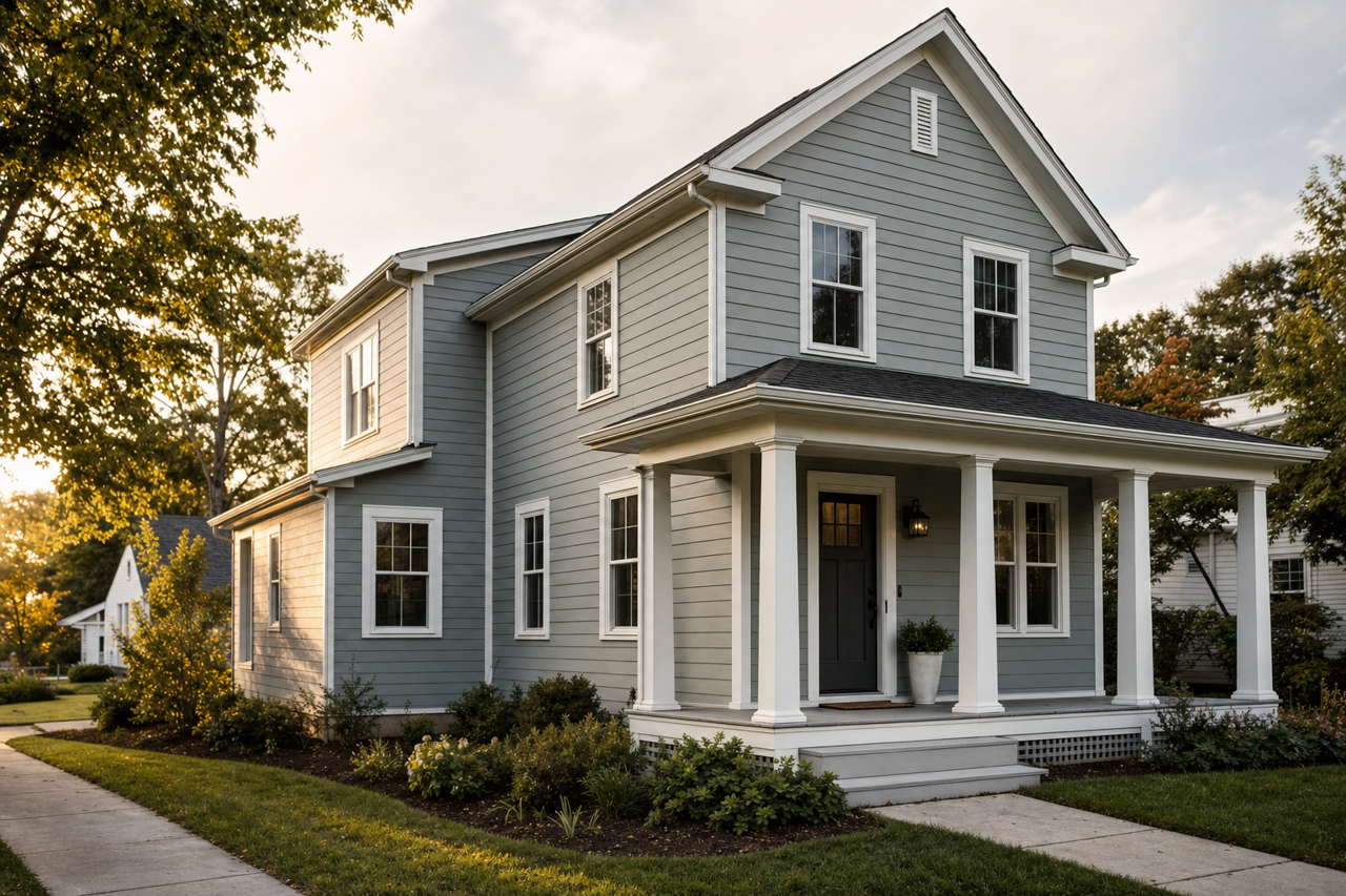 Beguile by Valspar on exterior