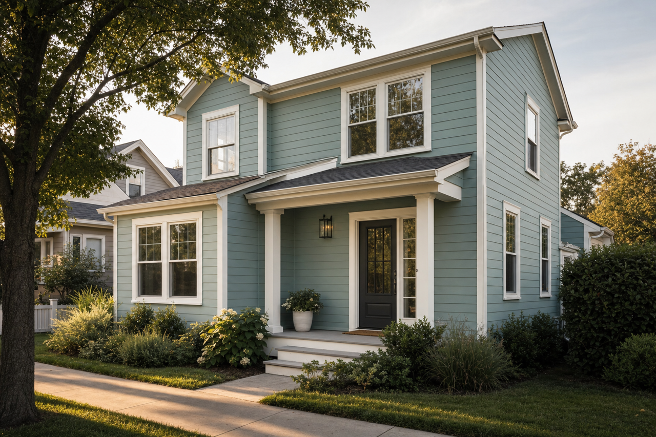 Secluded Garden by Valspar on exterior
