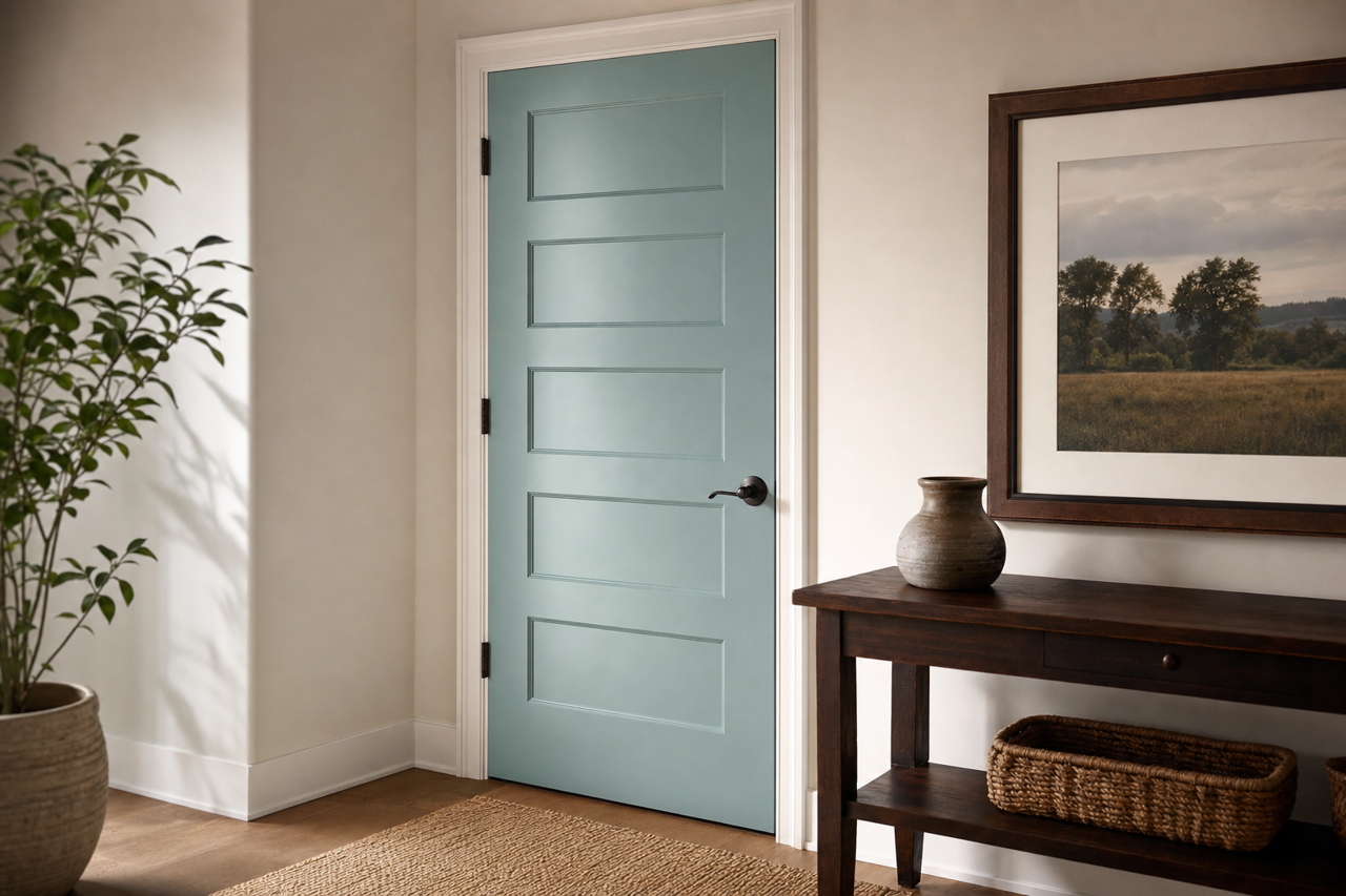 Secluded Garden by Valspar on interior-doors