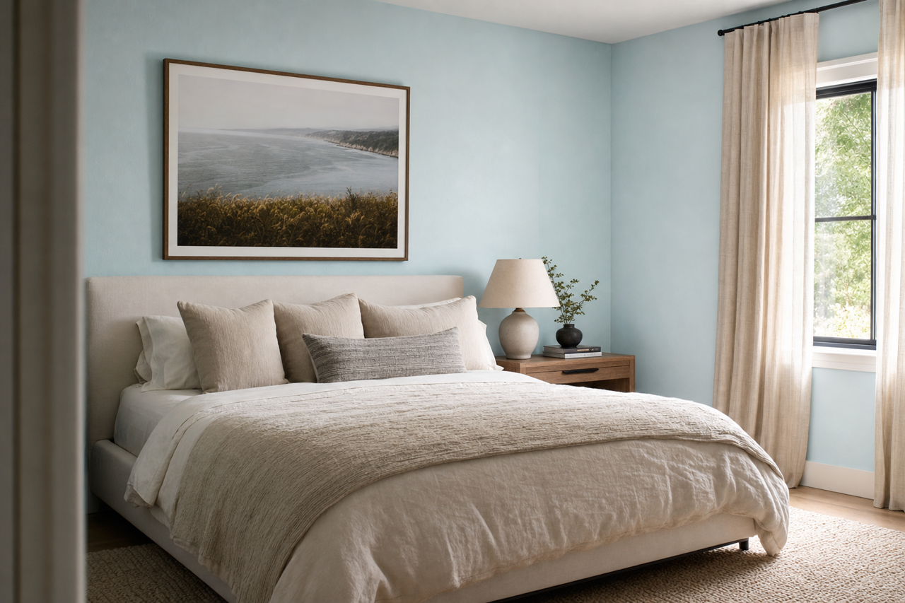 Crystalline by Valspar on interiors