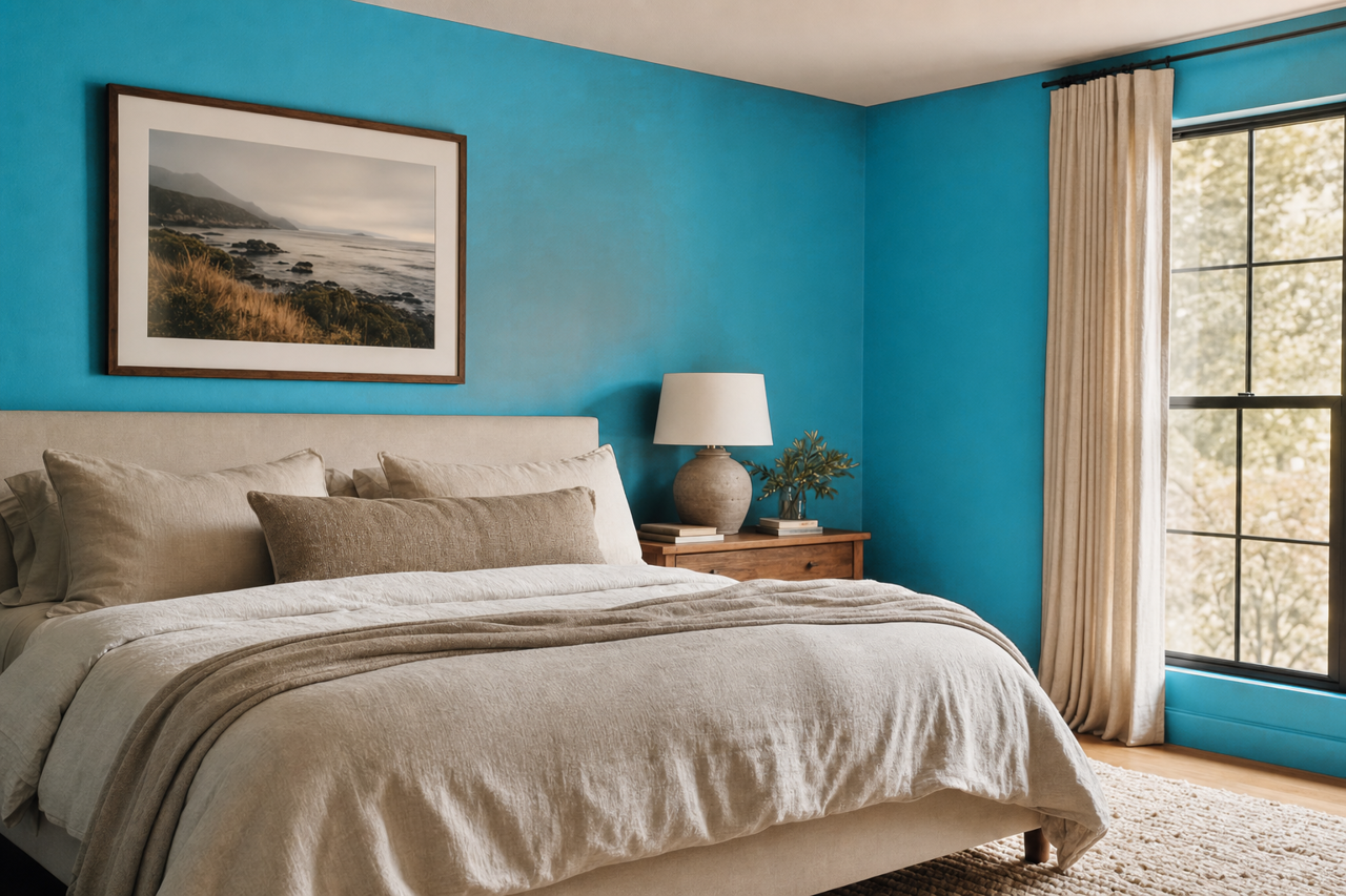 Fragrant Bouquet by Valspar on interiors