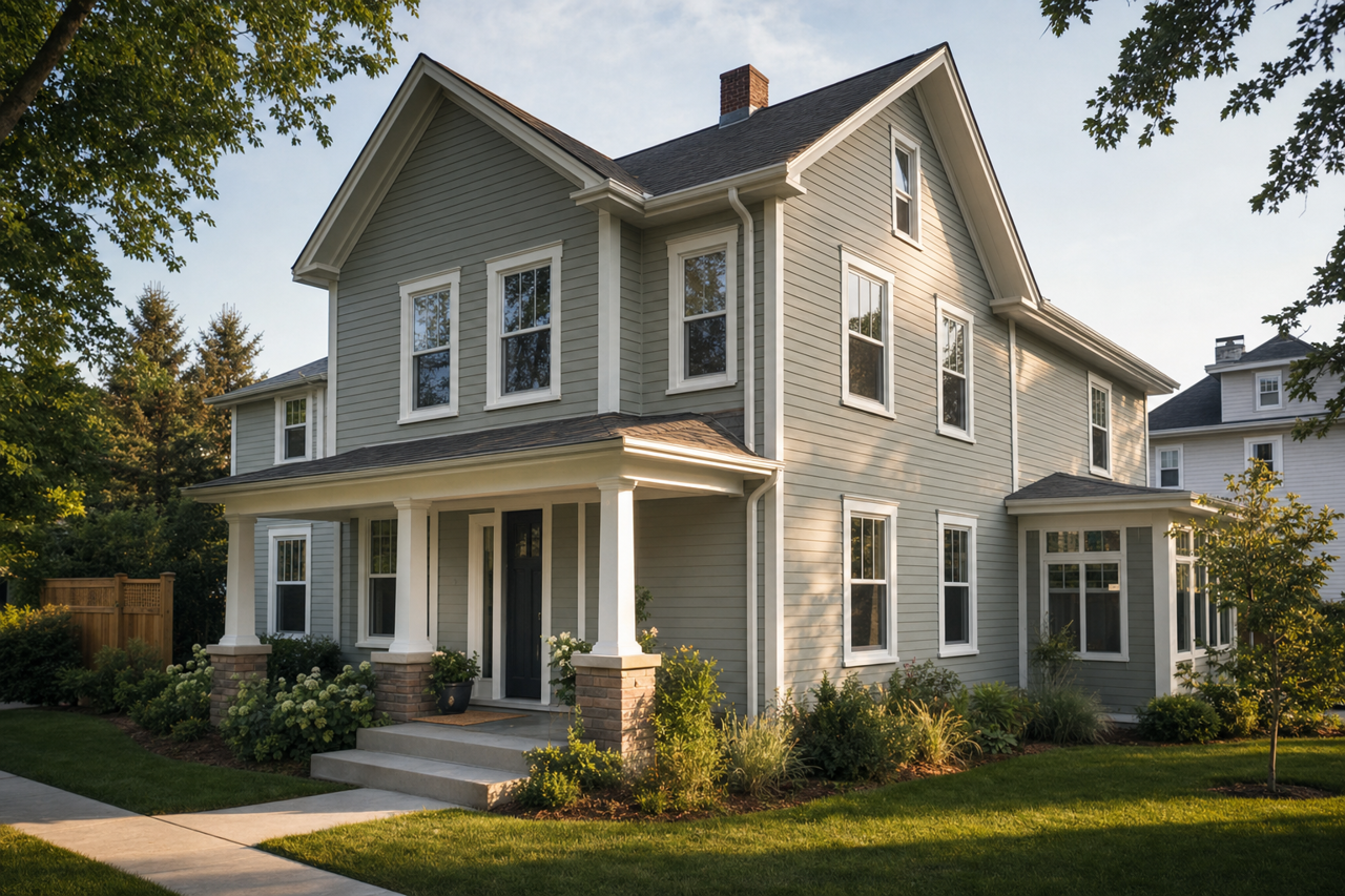 Spring Spirits by Valspar on exterior