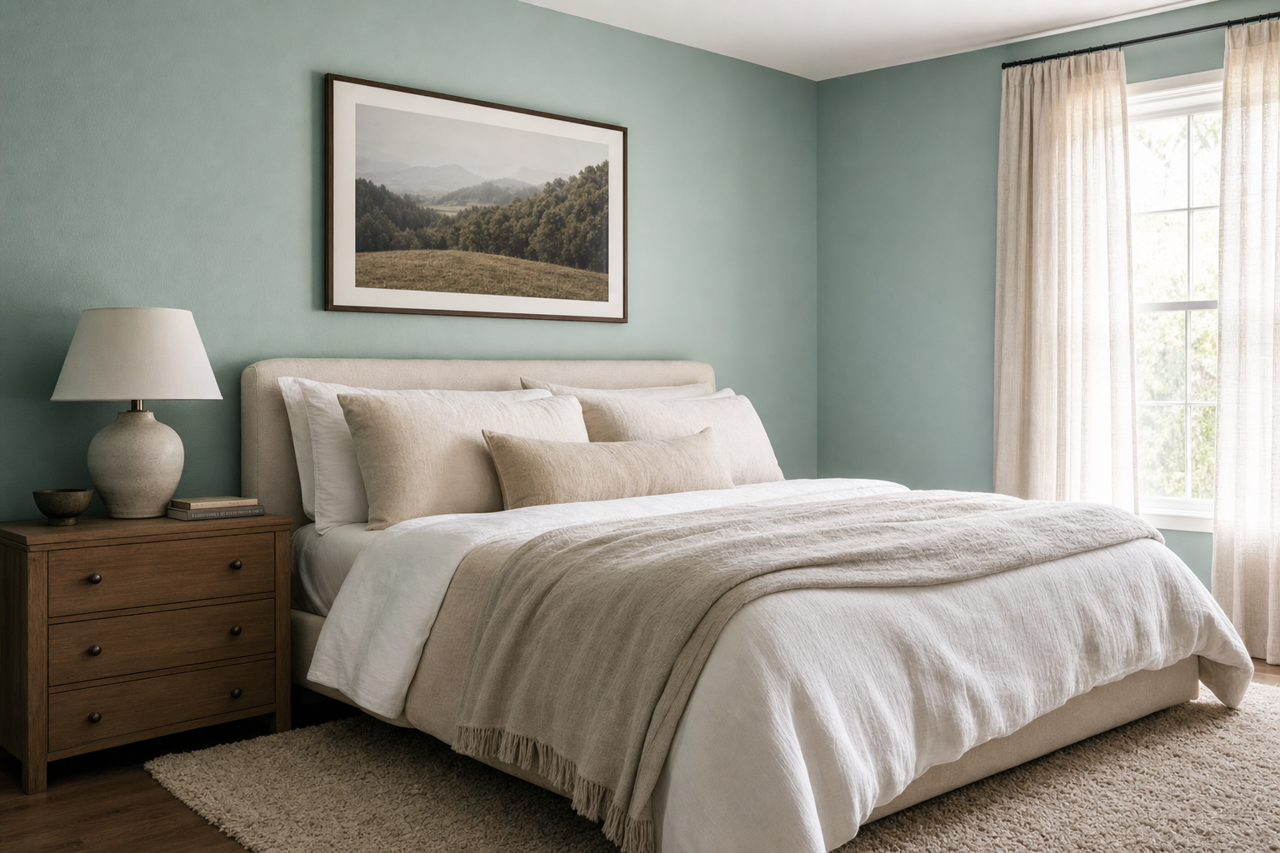 Lake Country by Valspar on interiors