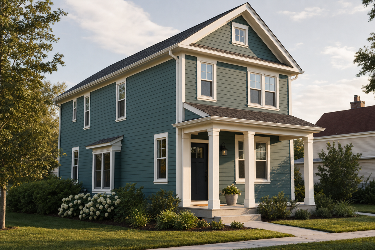 Shady Palm by Valspar on exterior