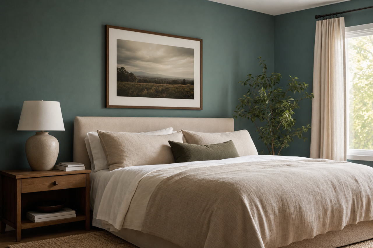 Shady Palm by Valspar on interiors
