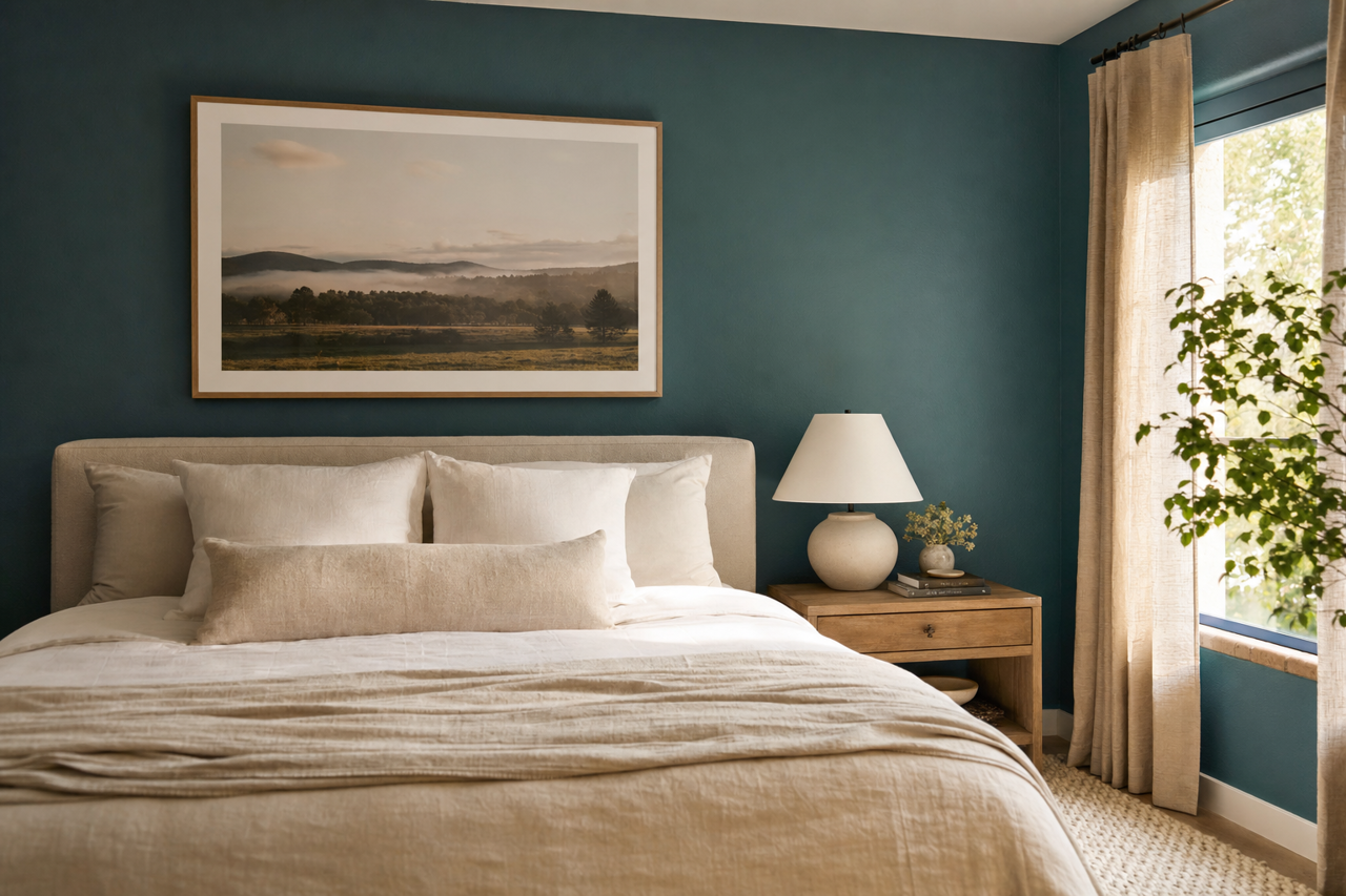 Firmament by Valspar on interiors