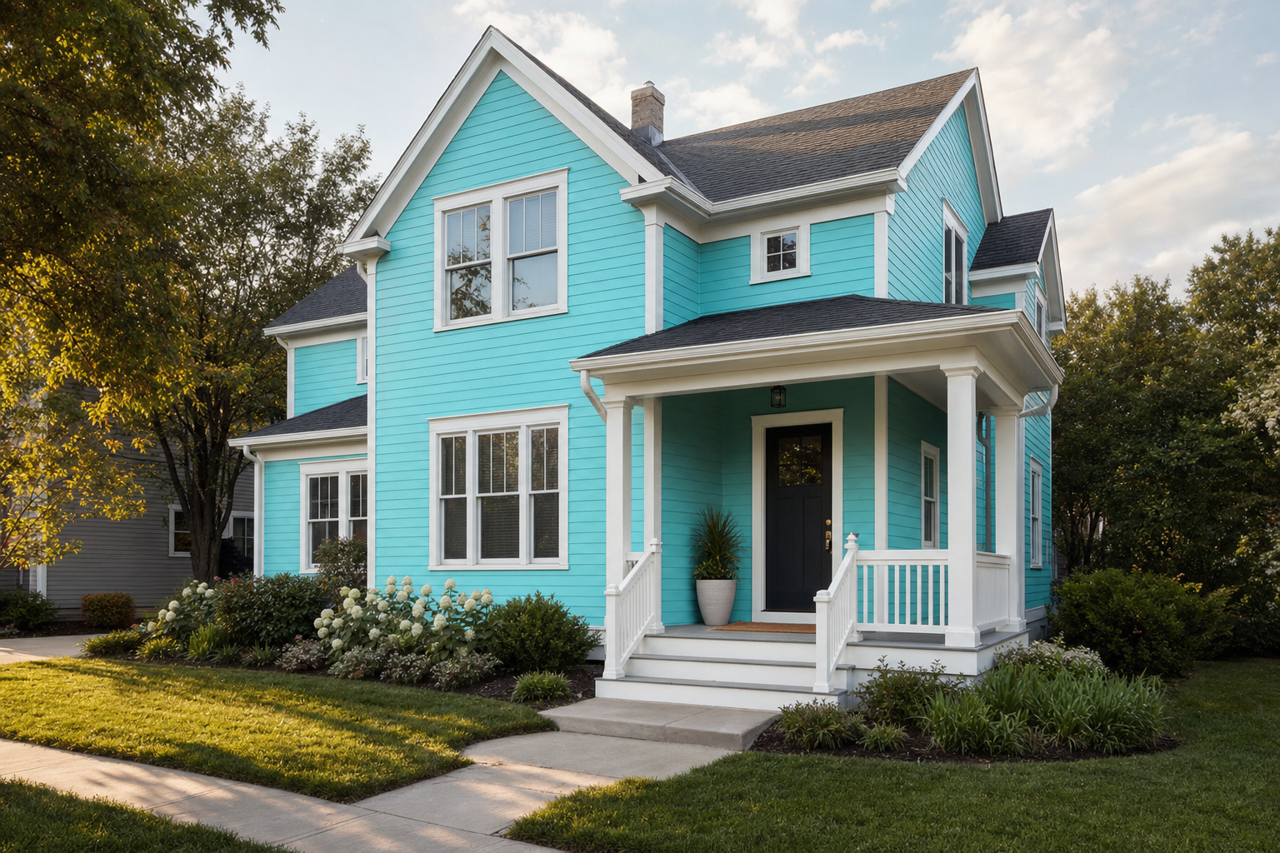 Rapids by Valspar on exterior
