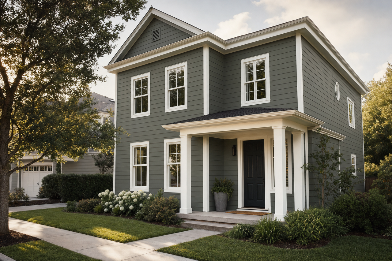 Flora by Valspar on exterior