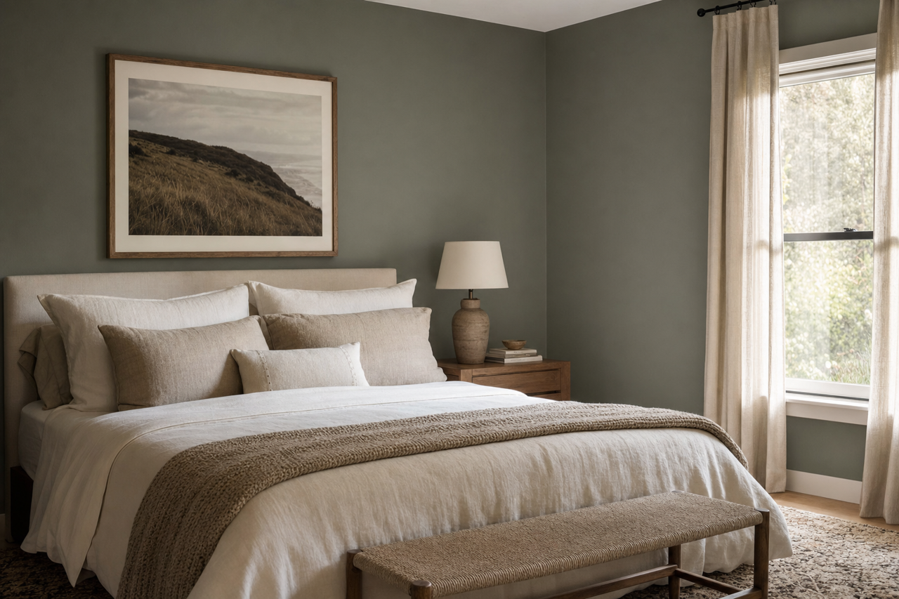 Flora by Valspar on interiors